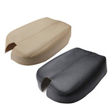 Accord Real Console Leather Car Beige Black Arm Rest Cover For Honda