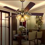 Ceiling Fans Retro Light Iron Dinning Room Bar Lamp