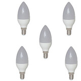 Ac 220-240 V Candle Light E14 5w Warm White Smd Led C35