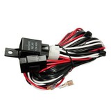 12V 40A Relay Fuse Rocker Switch 5-Pin LED Light 300W Wiring Harness