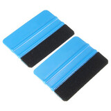 Tool Scraper Soft Wrap Squeegee Wrapping Vinyl Car Decal Applicator Felt edge