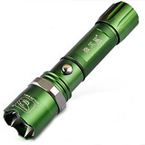 Led Self-defense Flashlight Aluminum Rechargeable Head