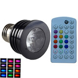 E14 4w Color E26 Rgb Music Led Decorative 3w