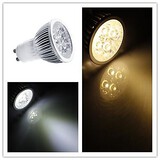 Dimmable Led Spotlight Gu10 Cool White Mr16 Ac 110-130 V