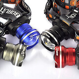 Led Headlight 2000lm Rechargeable Zoomable Headlamp Head Torch T6