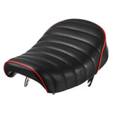 Style Soft Cover Motorcycle Vintage Hump Racer Seat Monkey Black for Honda