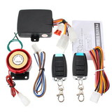 Immobilizer Waterproof Intelligent Black 12V 125db Motorcycle Alarm Sensor Anti-Thief Lock