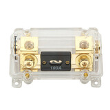 Block Insurance Fuse Holder Fuse box Transparent Car Audio