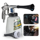 Air Tornador Surface White Cleaning Washing Car Brush Spray Tool with Pulse