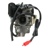 Carb Scooter Moped Carburetor with 24mm Tank Intake Manifold Gy6 150cc