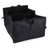 Foldable Box Organizer Multipurpose Waterproof Car Storage Boot Trunk Bag Black
