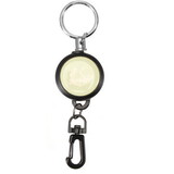 Telescopic Metal Keychain Keyring Outdoor Motorcycle Key Chain Ring Anti-theft Auto Buckle