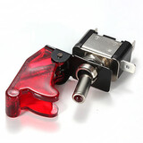 Red ON OFF SPST Toggle Rocker Switch Control 12V 20A Car Cover LED