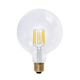 Ac 110-130 V Led Filament Bulbs Warm White E26/e27 Cob Dimmable G95 Ac 220-240