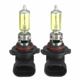HID Xenon A pair of H10 3000K-3500K Light Bulbs Lamps DC12V Yellow 42W