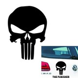 14*14cm Tank Reflective Decal Car Sticker Skeleton Skull The Cup