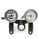 Black Bracket Tachometer Motorcycle Odometer Speedometer Gauge