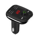 Car Audio 3.1A Quick Charge Dual USB Car Charger Mp3 Player With FM Transmitter Bluetooth