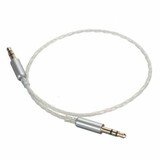 Male Audio PTFE Teflon Cable PC Car AUX Stereo Male Phone IPOD 3.5mm