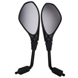 Motorcycle Rear View Mirrors Black for BMW