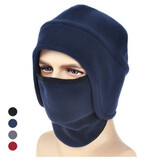 Motorcycle Winter Cap Thick Riding Windproof Fleece Face Mask Hat Ear Warmer