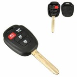 Remote Key Case Shell Buttons Car Blade For TOYOTA Camry Uncut