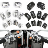 Buttons Electra Glide Switch Housing Motorcycle Hand Cap For Harley Control