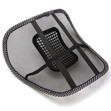 Lumbar Seat Chair Back Mesh Ventilate Support Massage Cushion Pad Car