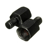 Bolts Screw 10mm Motorcycle YAMAHA Mirror Rear Adapter 8mm