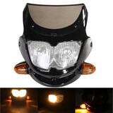 Assembly DirtBike Headlight With Turn Signal Motorcycle