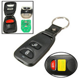 2 Buttons Tucson Keyless Entry Remote Key Fob Panic Hyundai Santa 315MHz