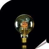 Pearl Bulb Edison E27 Light Bulbs G95 40w
