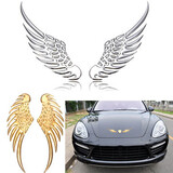 Sticker Badge Motorcycle Car Personalized 3D Metal Emblem Decal Wings Mark