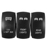 Switch For Ford UTV Ranger LED Light Bar Front Rear Polaris RZR