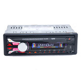 12V SD AUX FM Radio Panel Car In-Dash Bluetooth Car Stereo Removable Charger USB 1 Din MP3 5V