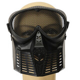 Hunting Airsoft Tactical Biker Face Guard Mask Full Paintball Mesh
