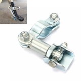 Bracket Motorcycle Side Tube Round Feet Oval Stand Adjustable