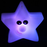 Gradient Star Nightlight Colorful Five-pointed
