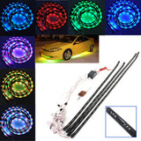 Car Kit Under System Underbody Neon Light Remote Glow Color LED