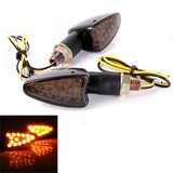 E11 Motorcycle Turn Signal Indicators 14 LED Light Lamp