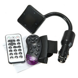 Steel Ring Wheel Player Car Kit FM Transmitter MP3 USB