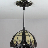 Bedroom 25w Tiffany Painting Feature For Mini Style Metal Pendant Light Entry Vintage