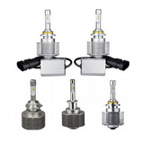 Headlight Front 2400Lm Lamp Bulb White Pair 6000K LED 20W H4 H7 H11 9005 9006