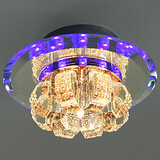 Modern/contemporary Feature For Crystal Living Room Dining Room Electroplated Crystal Flush Mount 3w