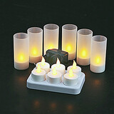 Candles Warm Yellow Light Led Flameless