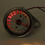 Motorcycle Analog Mechanic Tachometer Gauge Scooter