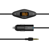 USB Car Charger Universal 3.5mm Mp3 Player Hands-free Headphone Car FM Transmitter