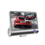 4.3inch G-Sensor Lens Dash Screen Car Recorder Rear View IPS DVR 1080p