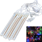 Ac 110-220v Rgb Tube 20cm White Blue Lights Light Us Plug