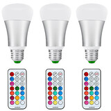 Light 60w 10w Led Bulbs Day Color Changing Rgb E26/e27